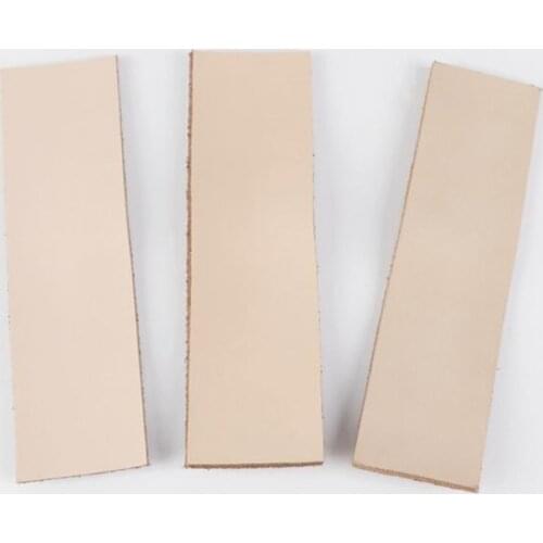 1PC Leather Knife Sharpening and Honing Strop 17.8x5.2cm, Knife Sharpening Barber Straight Razor Knife Sharpening Tool