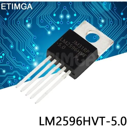 10PCS/LOT LM2596HVT-5.0/3.3/12V/ADJ TO-220 Transistor LM2596HVT-ADJ LM2596HVT-3.3V LM2596HVT-5.0 LM2596HVT-12V Voltage regulator