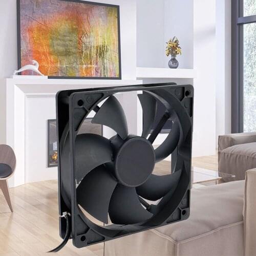 120*120*25MM DC Cooling Fan 5V Ultra Thin USB Cooling Fan Compatible CPU Cooling Fan with 2 Pins