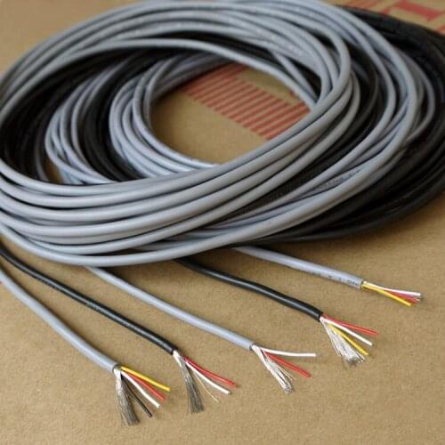 28AWG 3Cores UL2547 Multicores Controlled Cable Shielding Wire Headphone