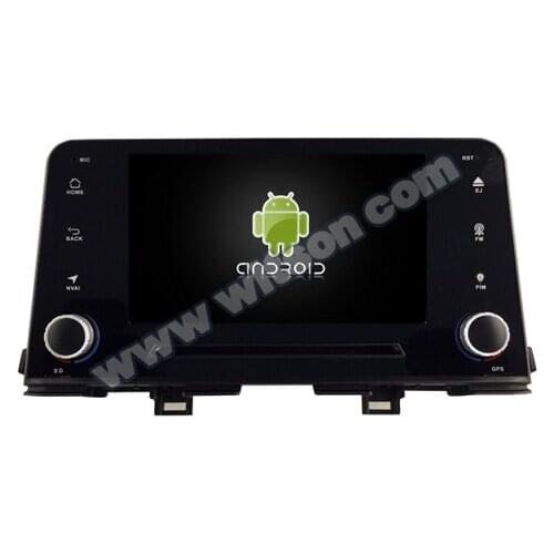 7" Android 9.0 OS Car DVD Multimedia GPS Radio for Kia Picanto 2017-2019 & Kia Morning 2017-2019 with 128GB External HDD Support