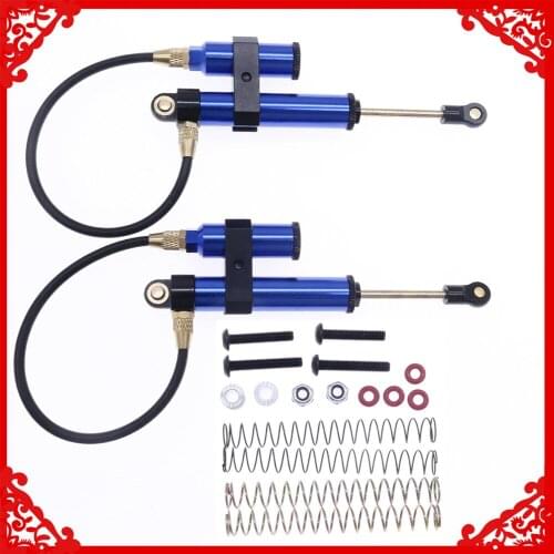 RCAWD 2pcs alloy front and rear 108mm negative pressure shock absorber damper oil filled type for 1-10 RGT 86100 86110 part