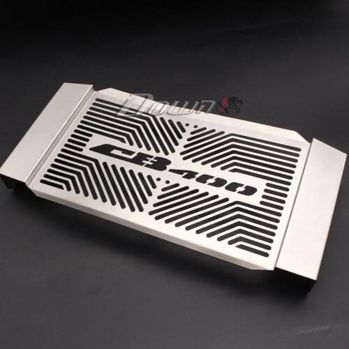 For Honda CB400SF 1992-1998 CB400 VTEC1-4 1999-2010 Motorcycle Accessories stainless steel Radiator grille guard protection cove