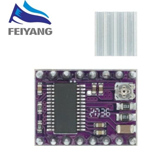 A4988 DRV8825 Stepper Motor Driver With Heat sink 3D Printer Parts StepStick Carrier Reprap RAMPS 1.4 1.5 1.6 MKS GEN V1.4 board