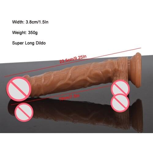 Huge Realistic Dildo Suction Cup Giant Flesh Penis Strap On Wear Adult Toys Rubber Dick For Woman Imitation Cock Masturbation