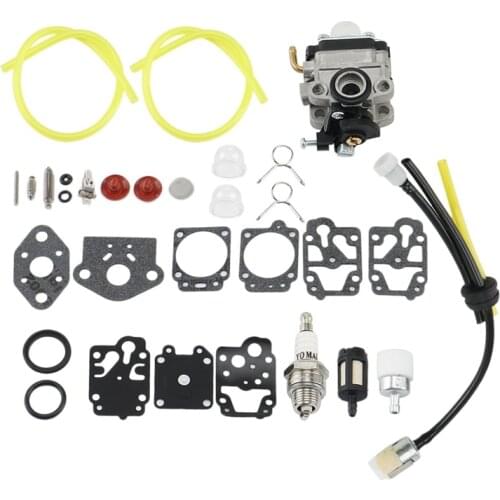Carburetor Kit for Troy-Bilt TB575SS TB525CS TB26TB TB475SS TB490BC TB425CS TB465SS Ryobi 650R 825R 875R 890R