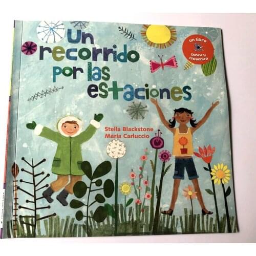 Parent Child Kids Baby Spanish Story Book Knowledge Education Enlightenment Cute Picture Learning Reading Book Age 6
