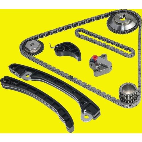Timing Chain + Tensioner + Gear Kit For Nissan Versa Juke Tiida Micra Note 1.6L