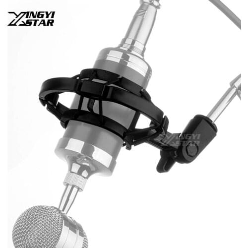 PC Studio Recording Condenser Microphone Shock Mount Shockmount Mic Holder Clip Clamp Desktop Stand Suspension Spider BM 800 700