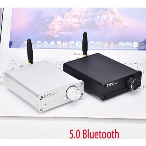 KYYSLB 50W*2 DC12~24v TPA3116 Mini 5.0 Bluetooth Amplifier QCC3003 Fever Level HIFI Stereo HomeDigital Amplifier 4~8 Euro