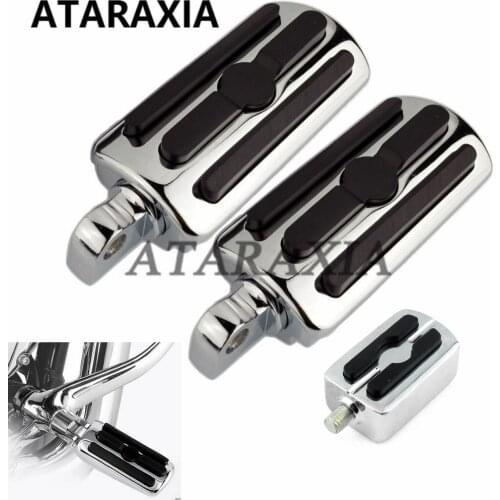 Motorcycle Foot Pegs Footrests Pedals Shifter Pegs Footpeg For Harley Sportster XL883 1200 Dyna Street Bob Bobber Custom Softail