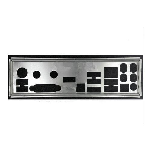 New I/O shield back plate of motherboard for ASRock Z77E-ITX just shield backplate Suitable I/O baffle