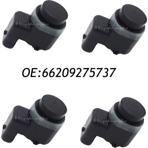 New 4PCS PDC Parking Sensor Bumper Object Reverse Assist Radar 66209275737 9275737 For BMW
