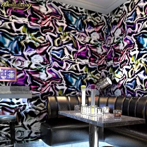Beibehang KTV wallpapers for living room 3d personality wall covering bar hotel flower dance ballroom wall papers home decor