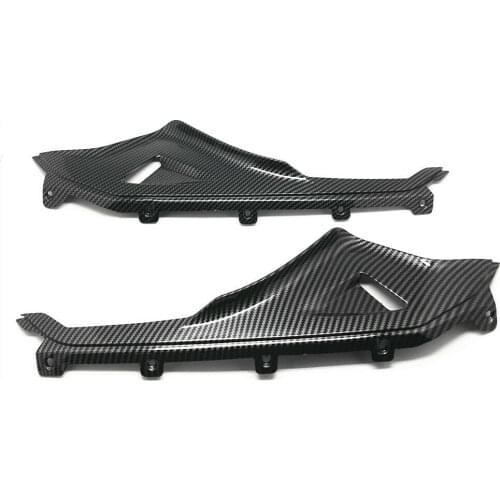 Carbon fiber paint Side Air Duct Cover Fairing Insert Fit For Aprilia RS4 125 2006 2007 2008-2011 new