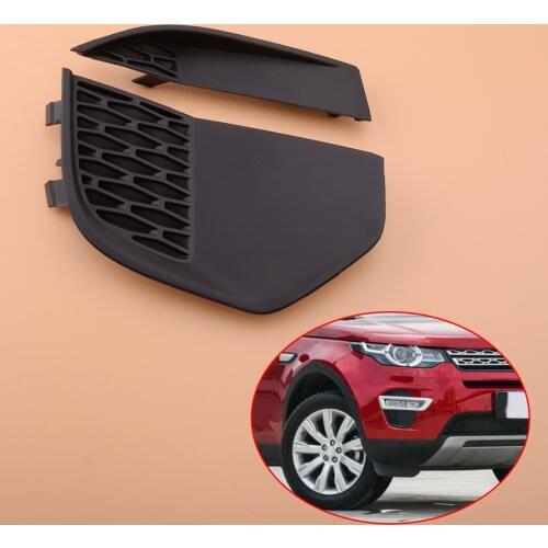 Front Right Side Fog Lamp Light Cover Trim Bezel Fit for Land Rover Discovery Sport 2015-2019 LR061230 LR061231