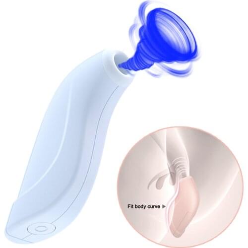 Sex Nipple Sucker Clitoris Stimulator Vibrator Auoustic Shock Absorption Sex Toy Sucking Vibrators Oral Adult Sex Toys for Woman
