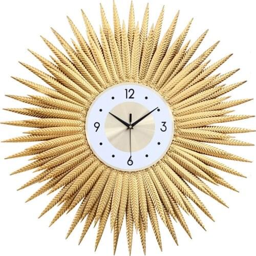 European Style Modern Design Watch Clocks Simple Silent 3D Wall Clock Office Home Bedroom Quartz Clock Living Room Decoration