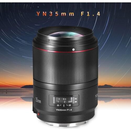 YONGNUO YN35MM F1.4 Wide Angle Lens for Canon 5DII 5D 500D 400D 600D 60D Lens for Canon DSLR Camera Lens
