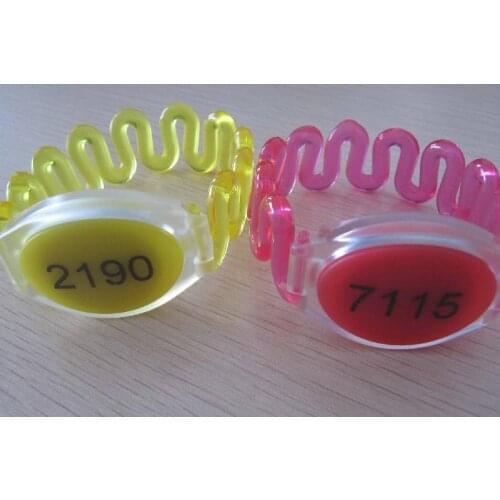 YongKaiDa 500pcs 125KHz EM4100 ABS RFID Wristband Bracelet