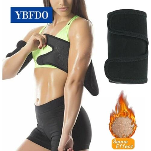 YBFDO 1Pair Neoprene Womens Arm Control Shapers Trimmers Wraps for Slimmer Arms Control Shapewear Slim Armbands