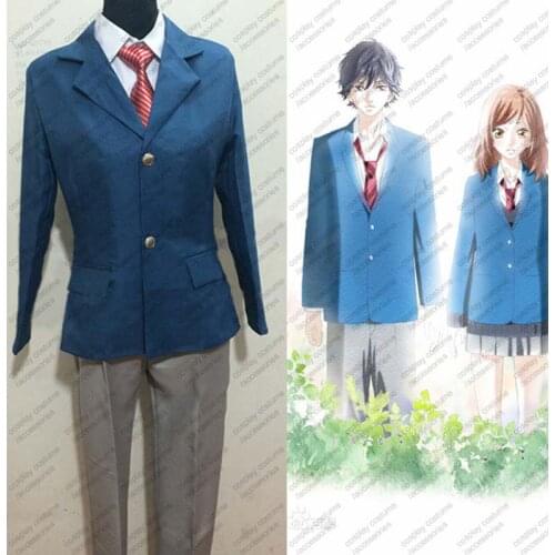 Anime Blue Spring Ride Aoharaido Mabuchi Kou Cosplay Costume Whole Set