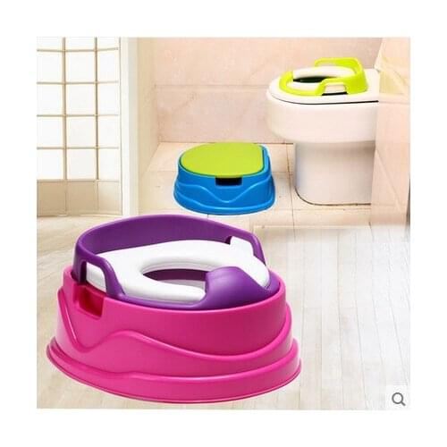 Free shipping baby potty super soft PU cushiest toilet baby toilet stool child urinal urinals for girls and boys