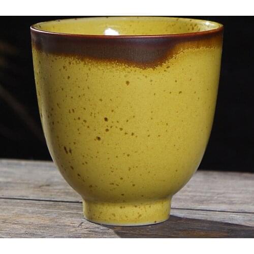 Jianzhan oil drop water cup Ru kiln tea cup bowl new arrival tea accessories cup antique Japanese style