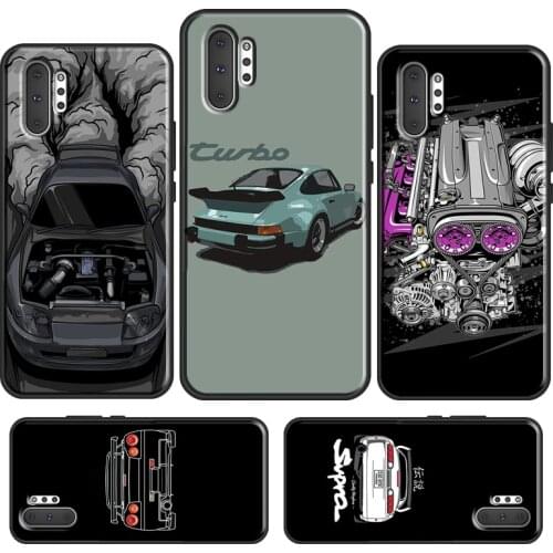 Sports Car JDM Drift For Samsung Galaxy S21 Ultra S20 FE S10 Plus S8 S9 S10E Phone Case For Note 20 10 9 Cover