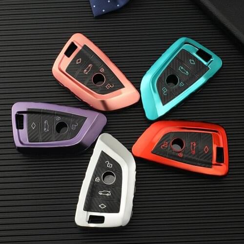 Anti-wear Soft TPU Car Key Case Cover Shell Protector For BMW X5 F15 X6 F16 G30 7 Series G11 X1 F48 F39 Accessories Car Styling
