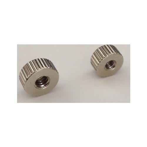 10pcs M2 M3 M4 Hand twist nut straight knurl nut PC CPU water-cooled heat sink fan buckle screw cap Computer Case DIY water cool