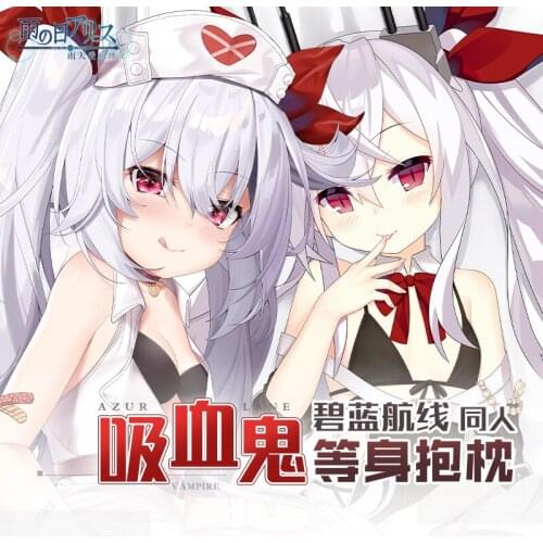 Anime Game Azur Lane Vampire Sexy Dakimakura Hugging Body Pillow Case Pillow Cushion Cover Decorative Bedlinings Xmas Gifts YT