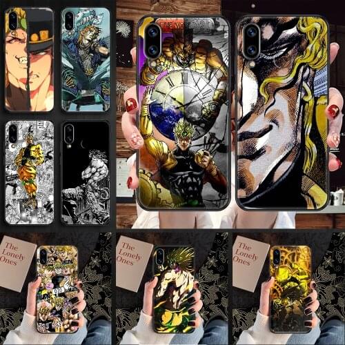Dio Brando JoJos Bizarre Adventure Phone case For Huawei Honor 6 7 8 9 10 10i 20 A C X Lite Pro Play black art cell cover