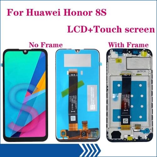 Original DISPLAY For Huawei Honor 8S KSE-LX9 KSA-LX9 LCD display Touch Screen Digitizer Assembly with frame Repair parts