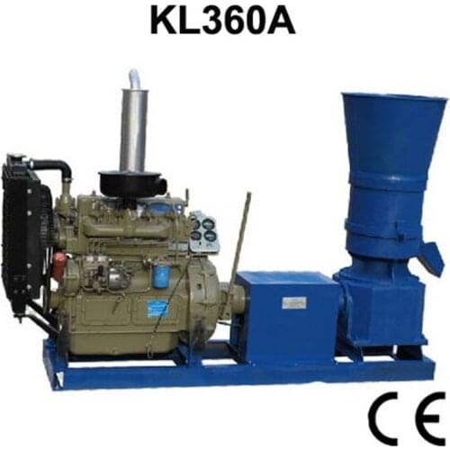 55HP Diesel Engine KL360A Pellet Mill Animal Feed Wood Pellet Mill Pelletpress