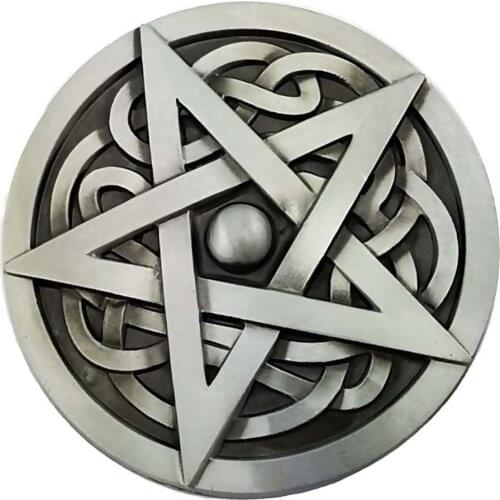 Indian Cowboy Jeans Buckle Western Hexagram Belt Buckle Belt Acces Gift to Boyfriend Birthday Present