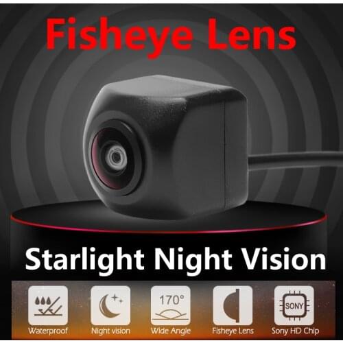 720P 170 Degree Sony/MCCD Fisheye No AHD Lens Starlight Night Vision Car Reverse Backup Rear View Camera Parking Camera
