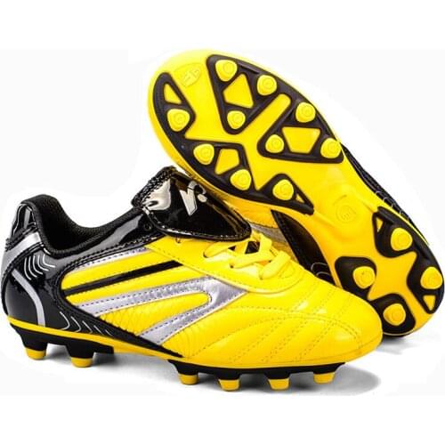 Men women professional football shoes kids adults long nails soccer sneakers boys girls students competition soccer shoes