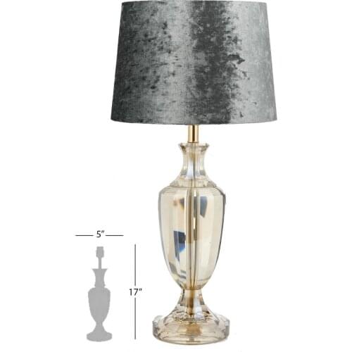 Elenore 17 "Crystal Table Lamp