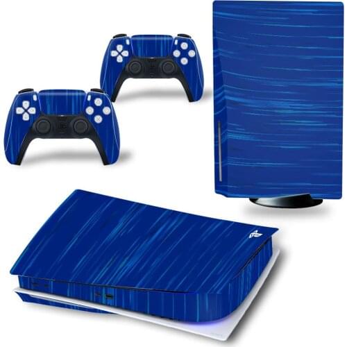 New Style For PS5 Disk Viny Decal Sticker Console + 2 Controller Skin Sticker For Sony Playstation 5 Game Accessories