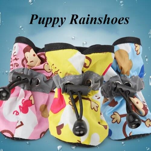 Pet Dog Multicolor Shoes Waterproof Anti-slip Boots Cat Socks Super Soft Shoes For Dogs For Cats Pet Foot Cover Pet Products