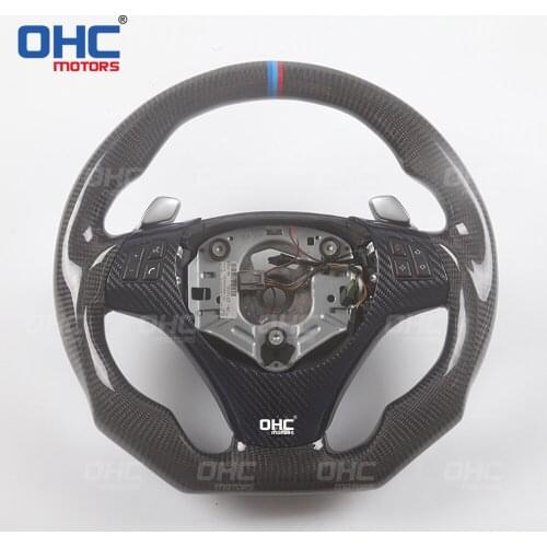 100% Real FullCarbon Fiber Steering Wheel compatible for E90 E92 E93 F30,F31 F32,F33,F36 F87 M2,F80 M3,F82 F83 M1 M2 M3 M4