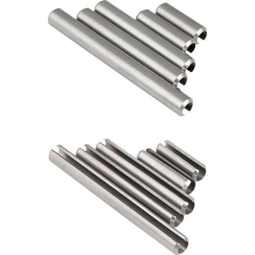 20PCS M1.5 M2.5 M3 304 stainless steel spring pin cylindrical pin split spring pin