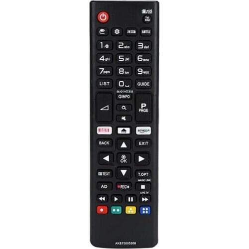 Smart Remote for LG Smart TV HD TVs, LG Full HD LED and LG Smart Remote Buttons AKB75095308 43UJ6309