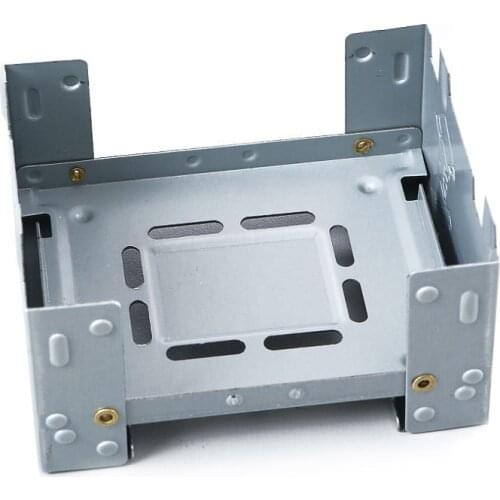 10*8cm Outdoor Alcohol Stove Mini Foldable Solid Fuel Wax Stove Portable Camping Alcohol Burner Lightweight Picnic Alcohol Stove