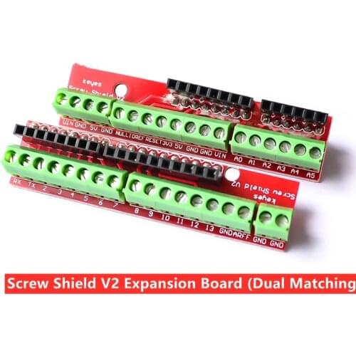 Screw Shield V2 terminal expansion board (dual matching)