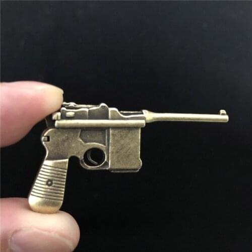 About 5cm 1:6 Scale Soldier Weapon Static Model German Mauser Barge Gun 12'' Action Figure Toy Scene Accessories Cannot Be Fired