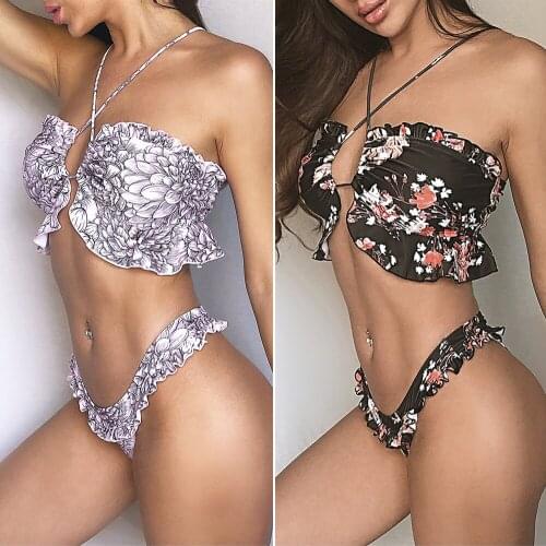 Yobel Swimwear With Ruffles