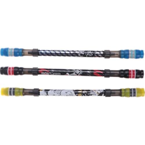 1pcs ZG-5091 Ball Point Penspinning Non Slip Coated Spinning Pen Learning Office Supplies