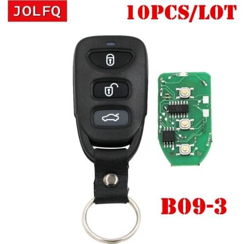 10pcs/lot KD B09-3 For KD900/KD900+/URG200 Key Programmer B Series Remote Control KD B09-3 3 Button remote car key